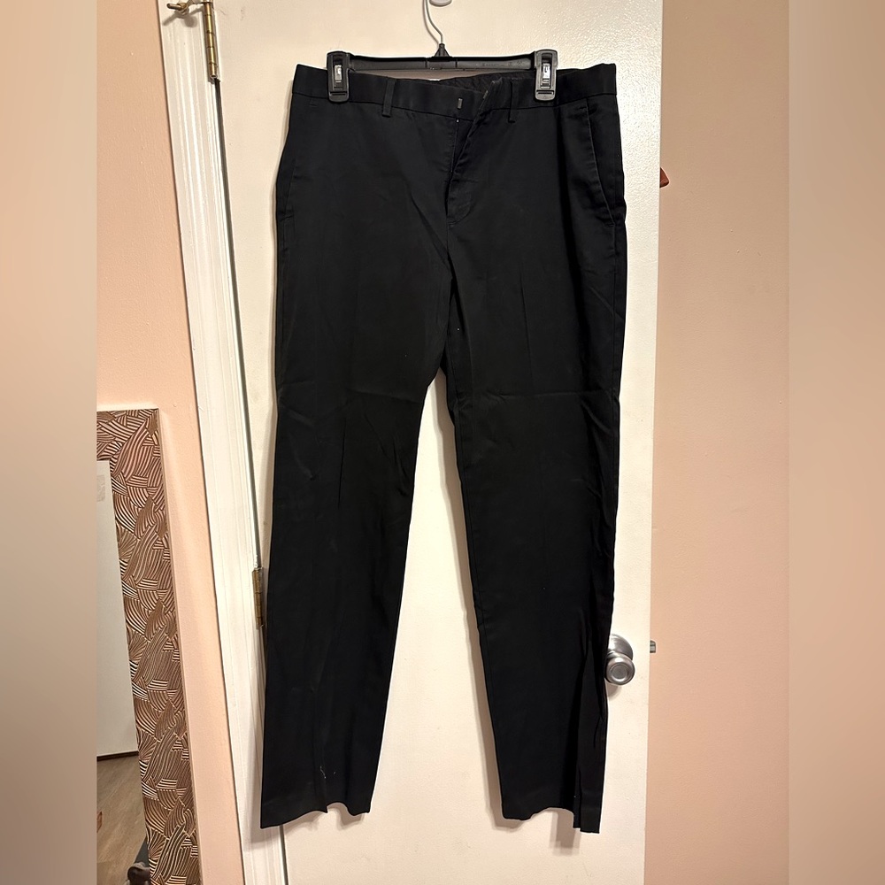Size 34 Express Mens Black Dress Pants
